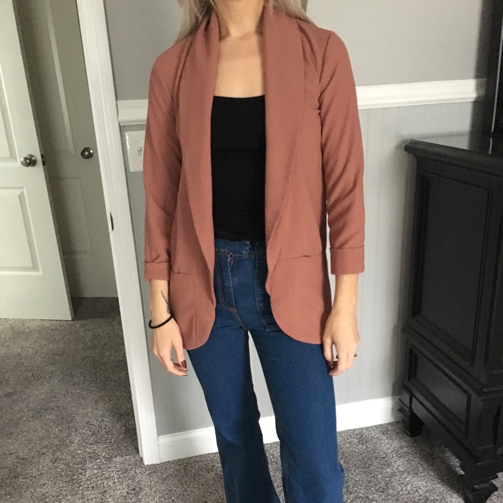 Charlotte Russe Mauve Blazer NWOT